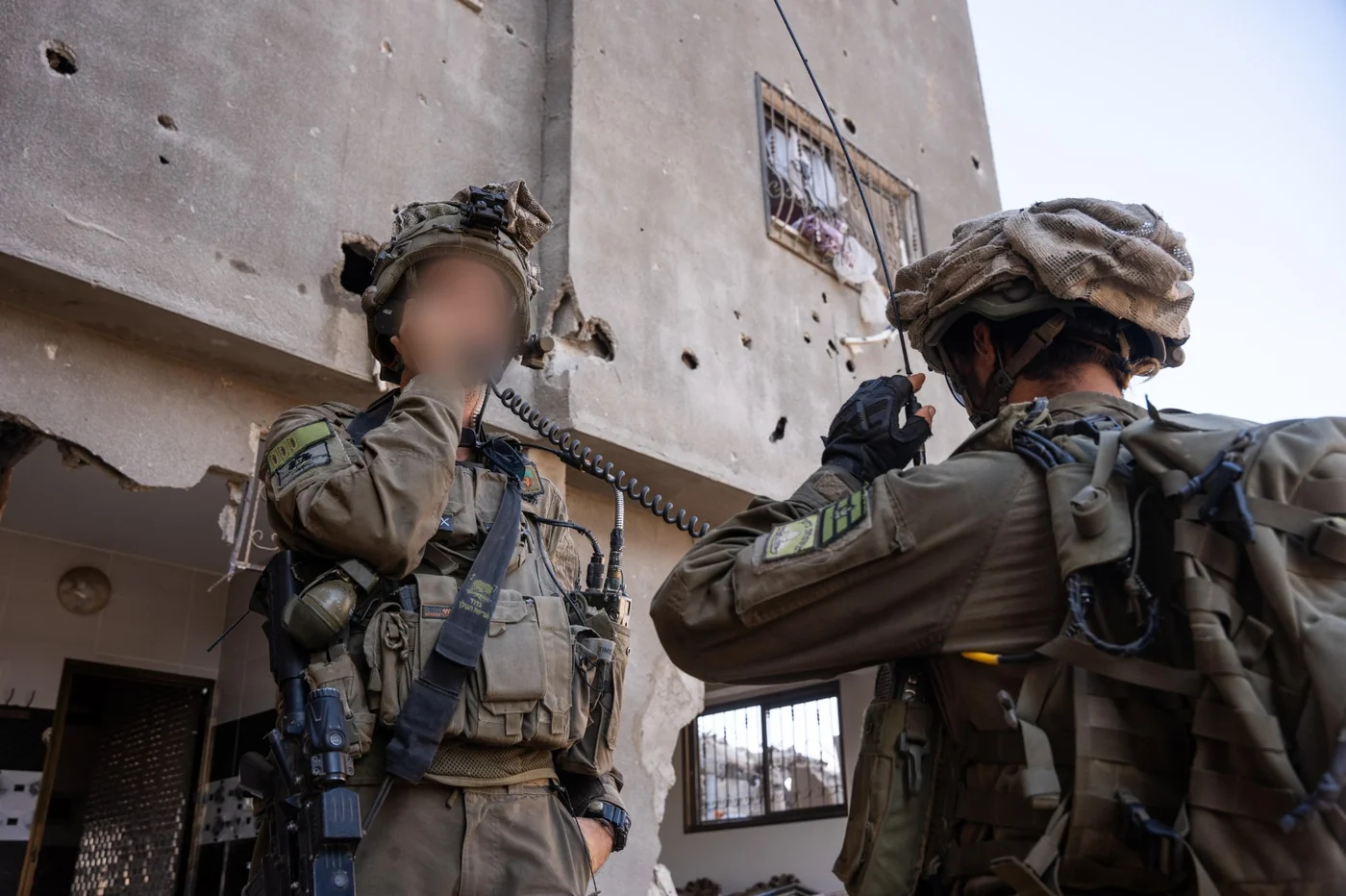 IDF soldiers in Gaza