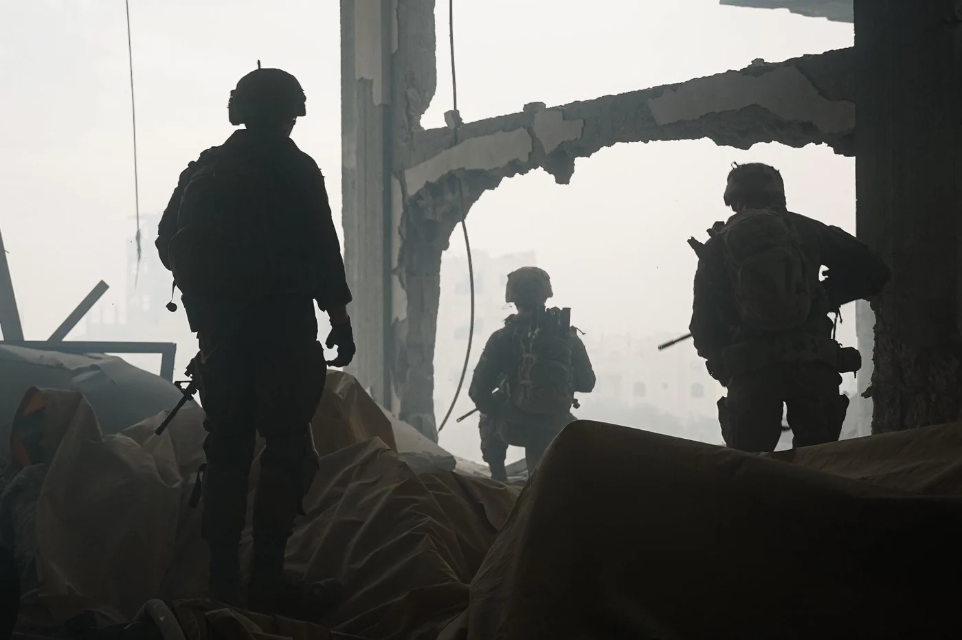 IDF soldiers in Gaza