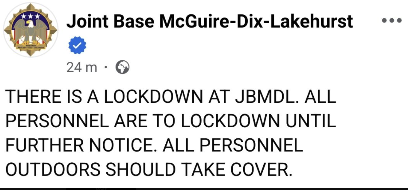 Active Shooter Reports Spark Panic Near Lakewood, NJ