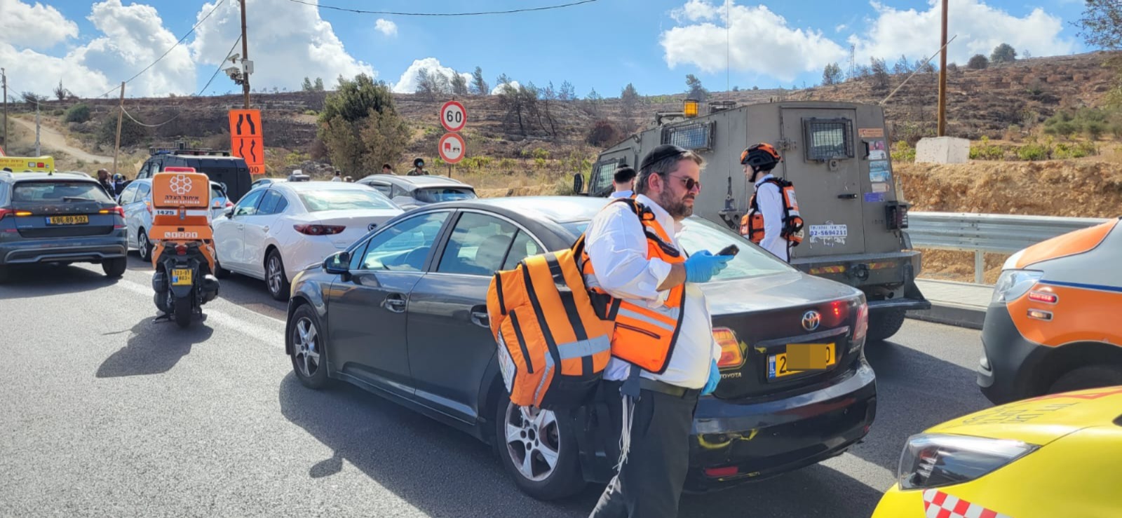 Scene of Terror Attack on Route 60, 30 September 2025