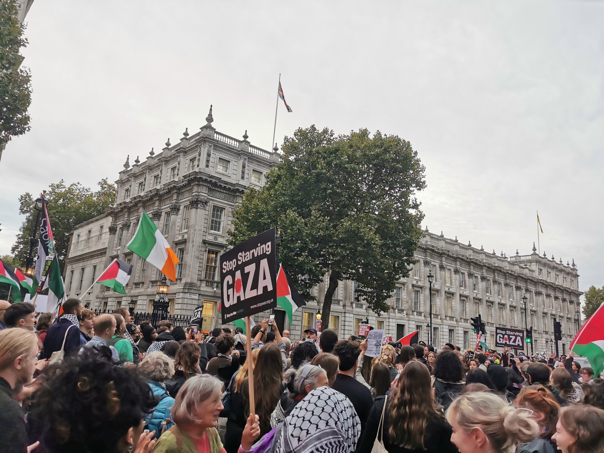 Pro-Palestine protest in UK