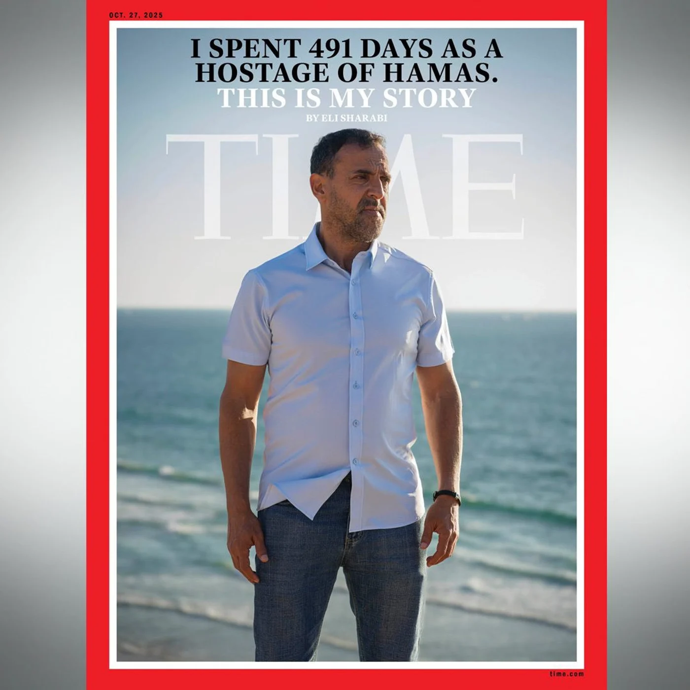 TIME Features Eli Sharabi's Harrowing Story of 491 Days in Hamas Hell