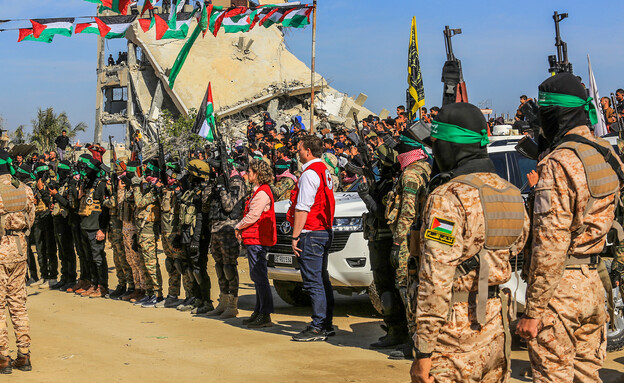 Hamas during Hostage release deal