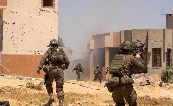 IDF soldiers in Gaza