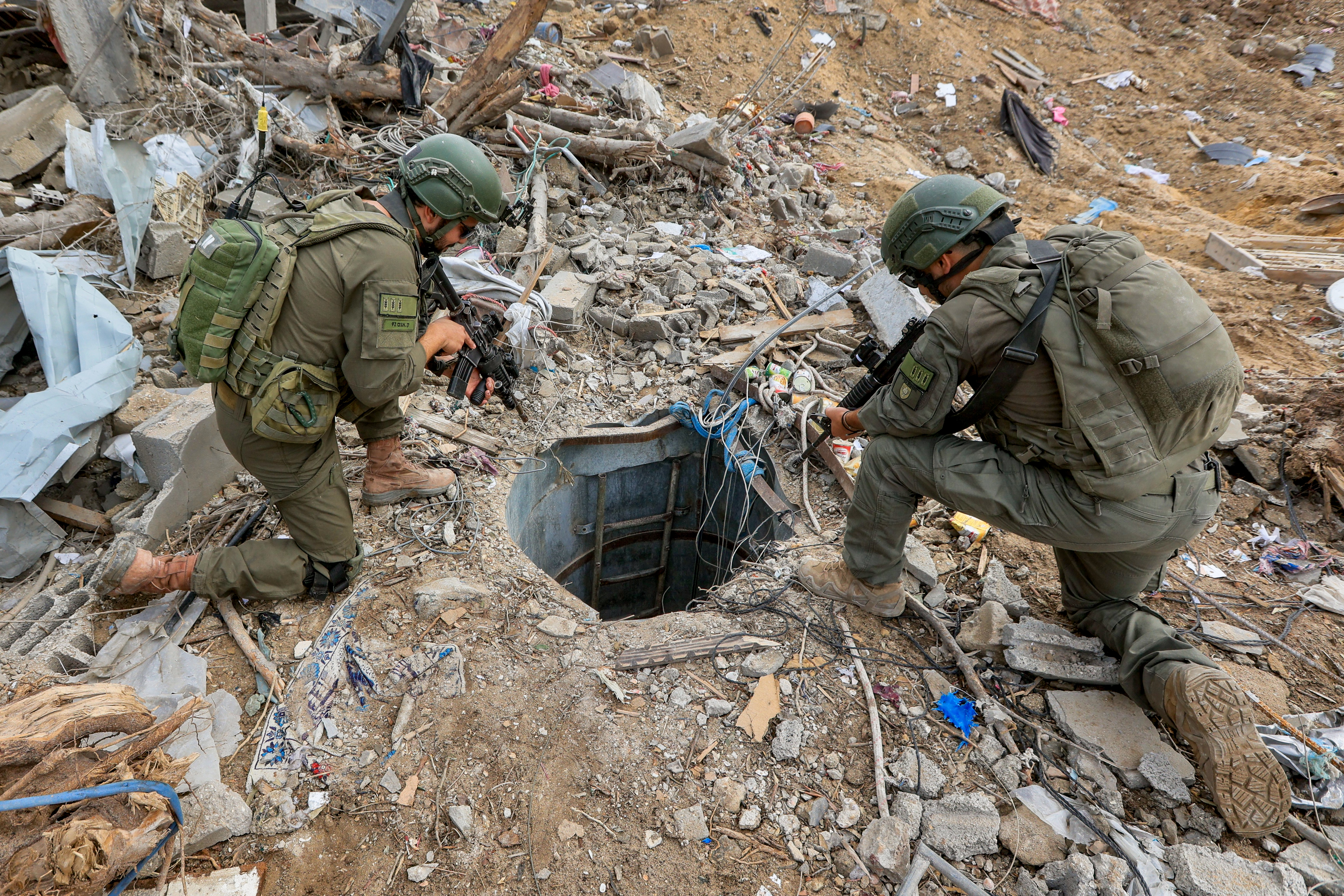 IDF Destroys Hamas tunnels