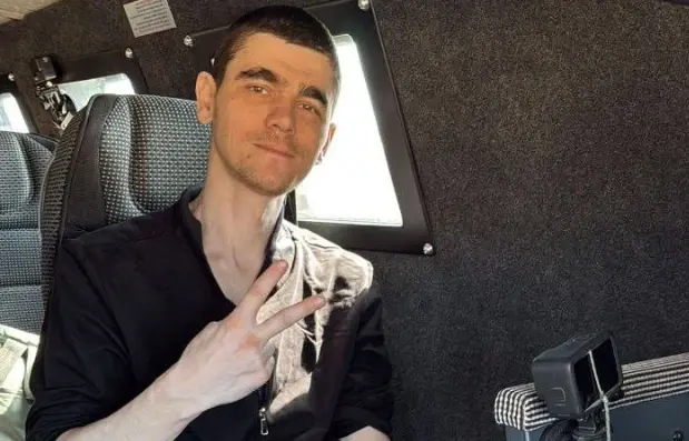 Released Hostage Maxim Harkin