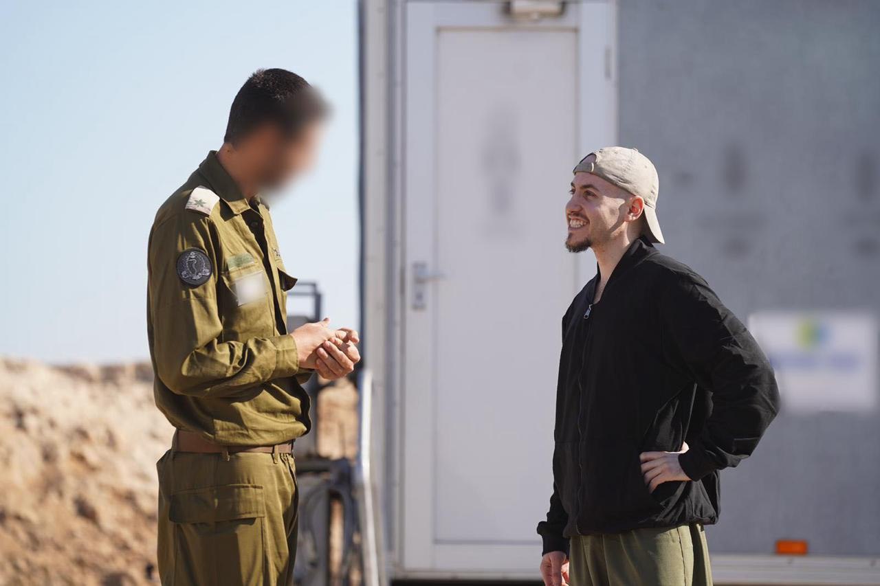 Freed hostage Eitan Mor