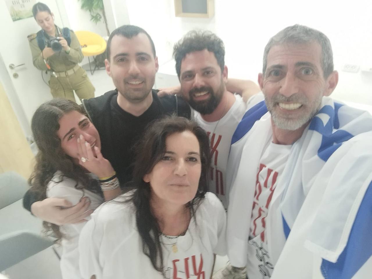 Guy Gilboa-Dalal with his family