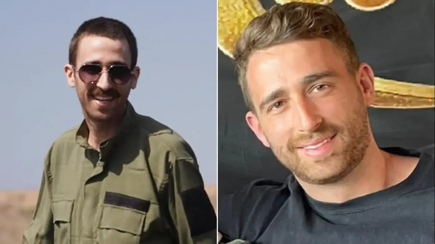Hostage Avinatan Or before and after Hamas captivity