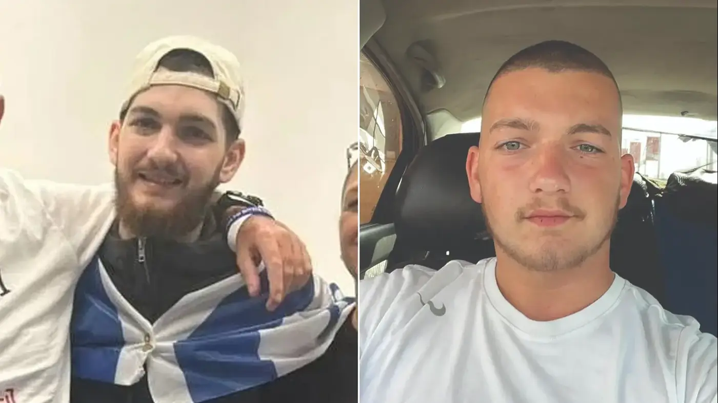 Hostage Bar Kupershtein before and after Hamas captivity