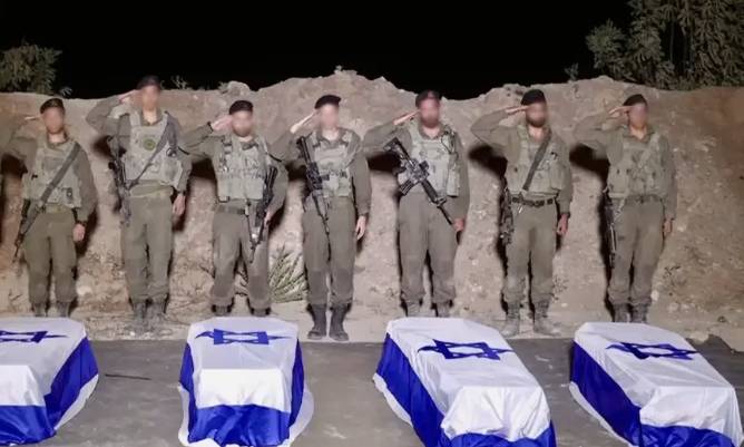  Two Hostage Coffins Returned - Hamas Claims: “These Are All We Can Reach”: