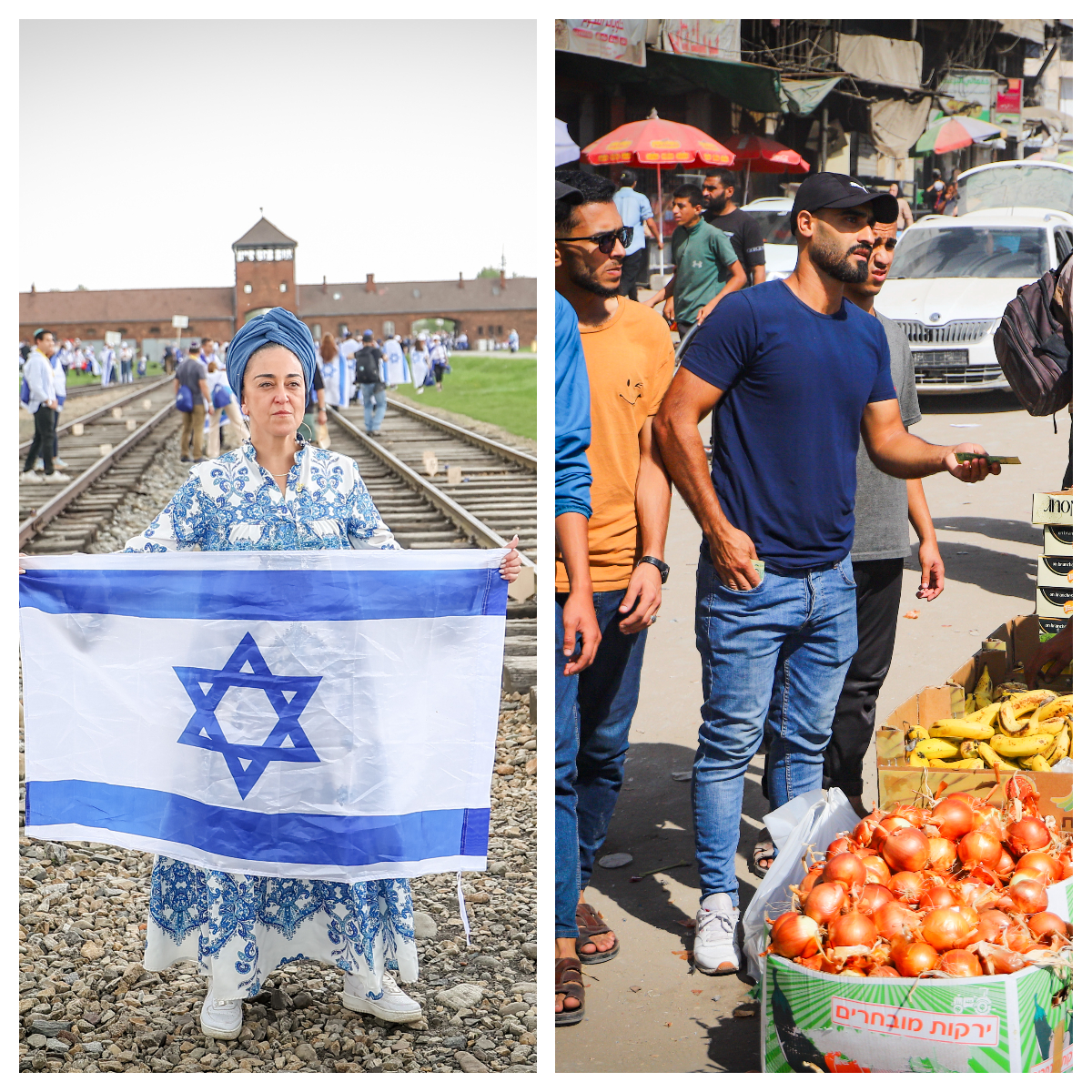 March of the lIving 2025 at Auschwitz, Gazans shop