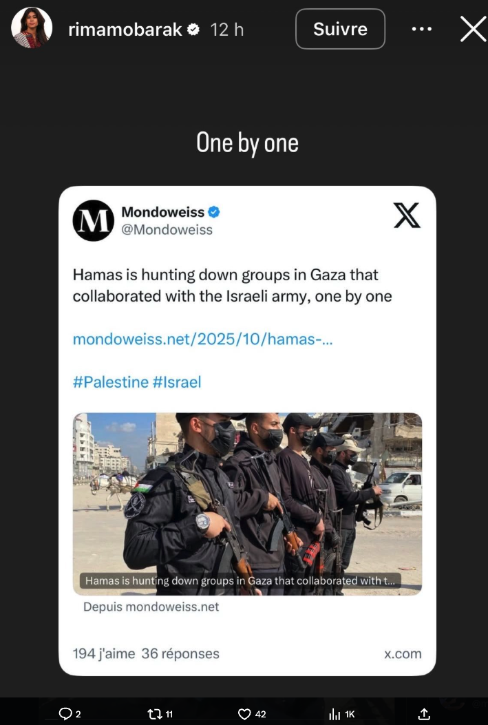 French MEP Rima Hassan’s Call to Kill Israeli “Collaborators” Exposes Dark Heart of Her Activism