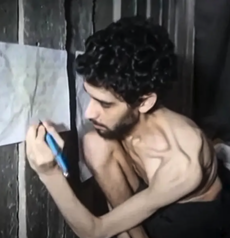 Evyatar David digs his own grave