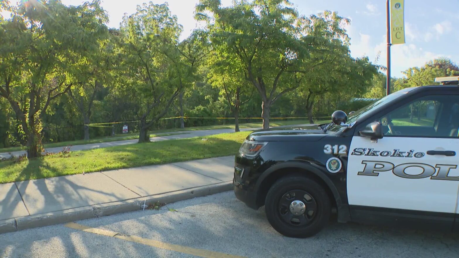 Skokie Police at the scene 