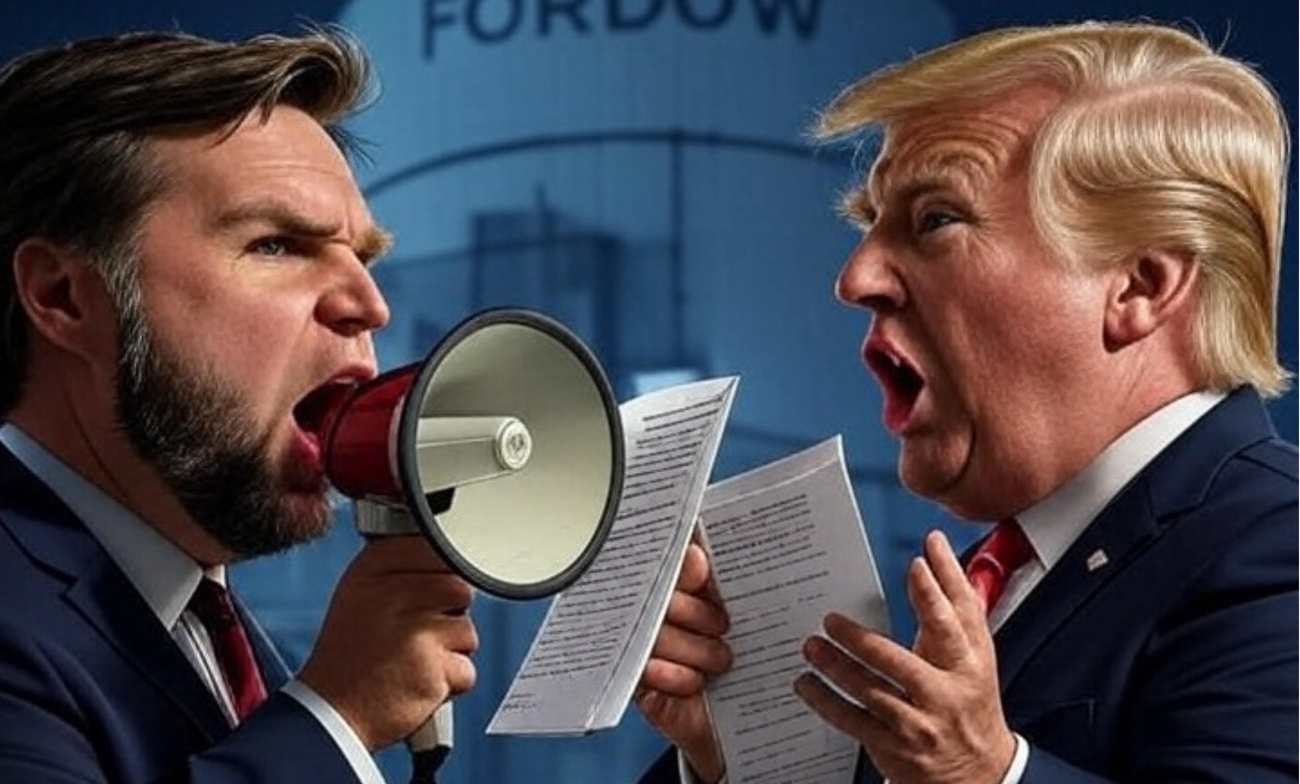 JD Vance and Donald Trump