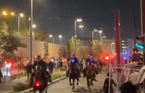 Mounted Police Clash with Violent Haredi Protesters After Prayer Rally