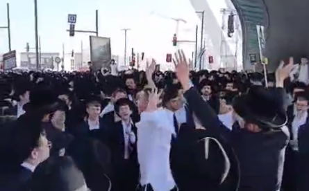 Dancing at the Million Man Rally