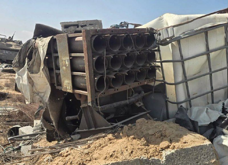 Hamas rocket launcher found in Gaza