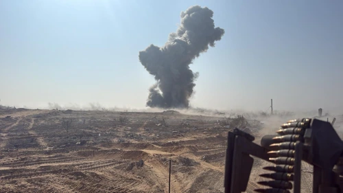 IDF operating in Gaza