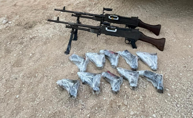IDF finds smuggled weapons