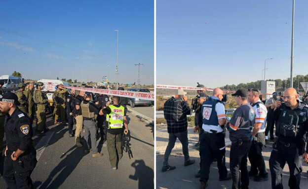 Scene of the terror attack 