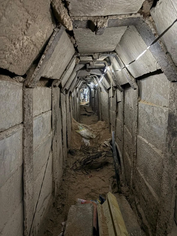IDF in Hamas tunnels