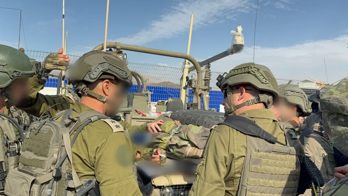 IDF in Multi Front drill simulation