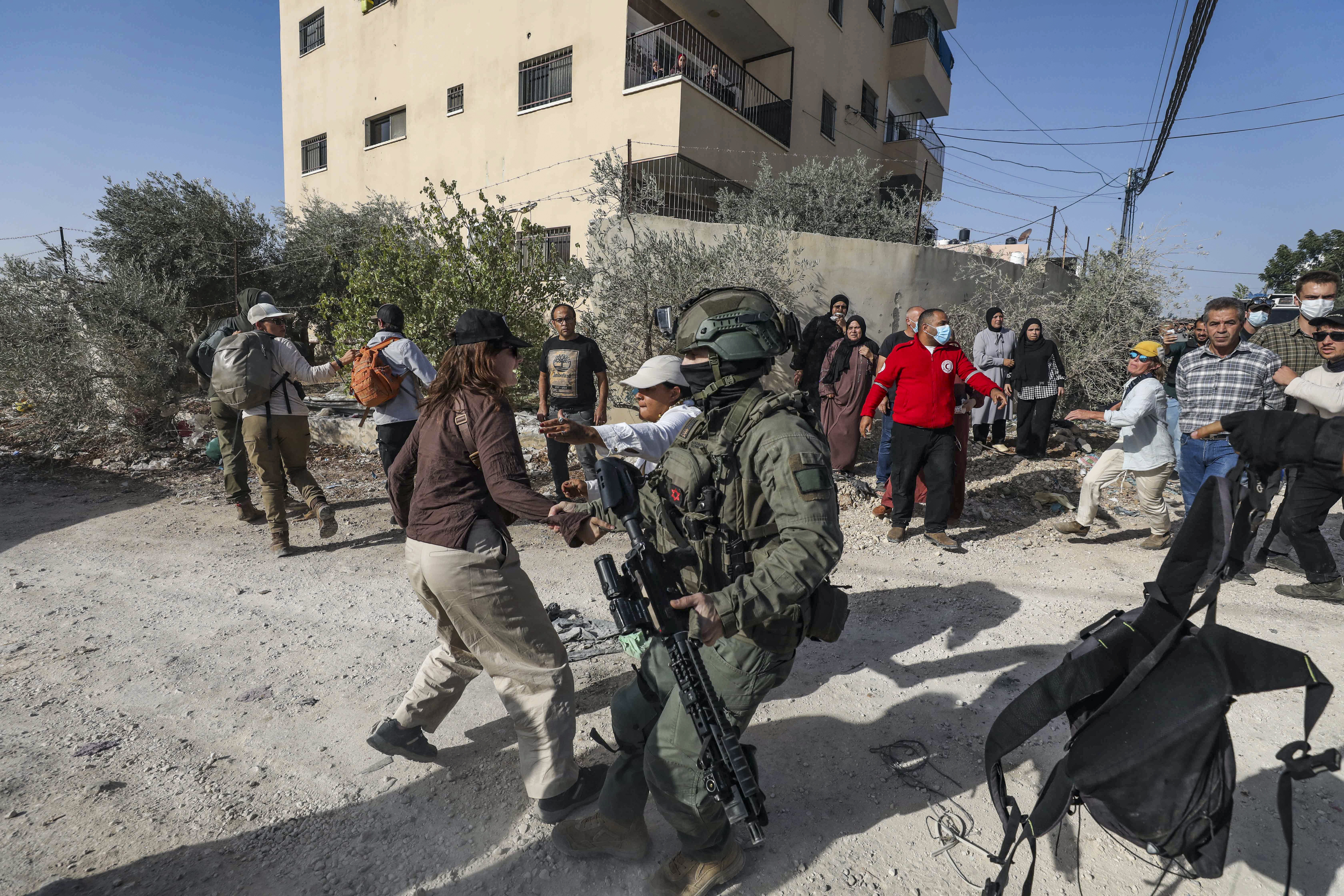 Nur Shams refugee camp, 22 November 2025