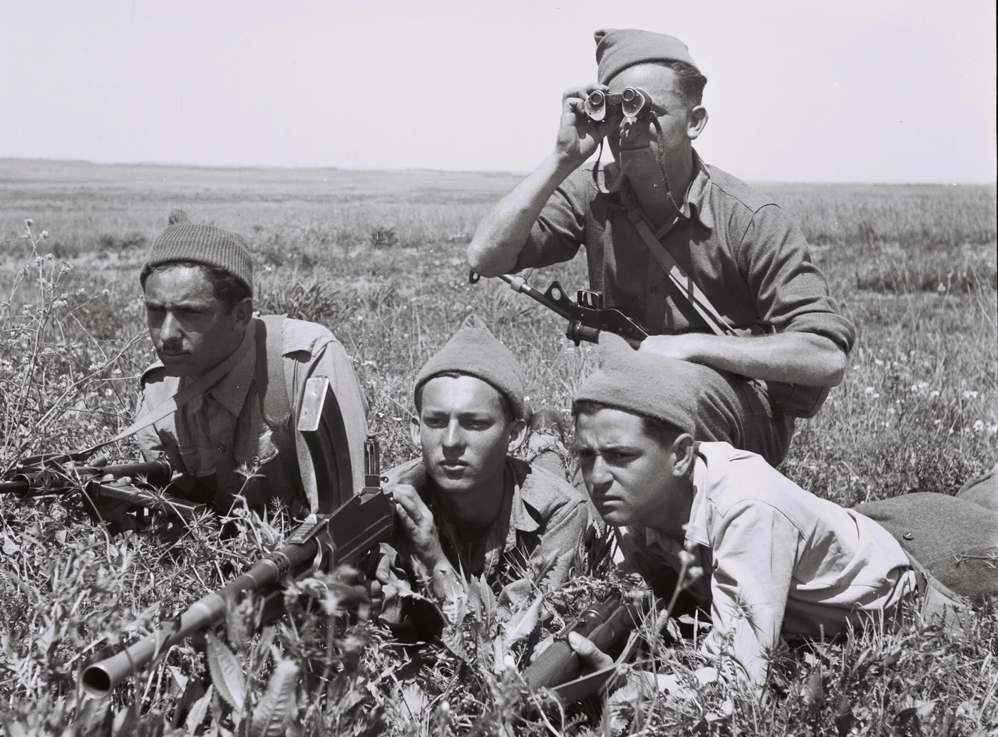Israeli fighter in the Hagana
