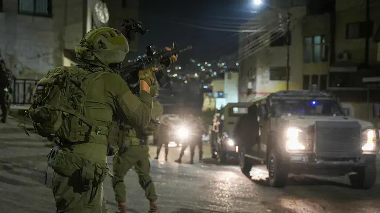 IDF operating in Samaria