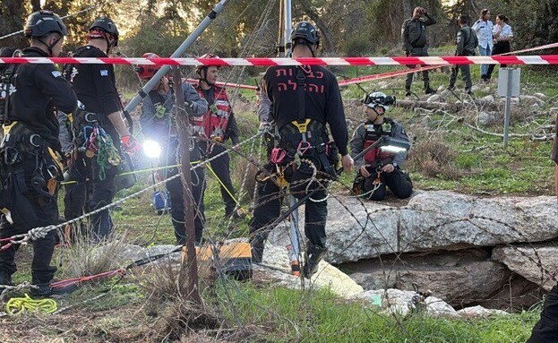 The scene where the body of Jerusalem man was found