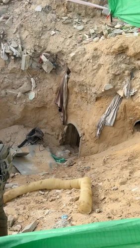 IDF in Hamas tunnels