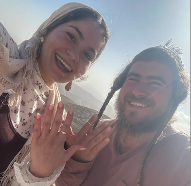 Aviah Lober with Yehoshua