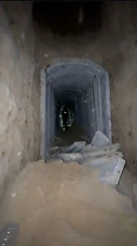 IDF in Hamas tunnels