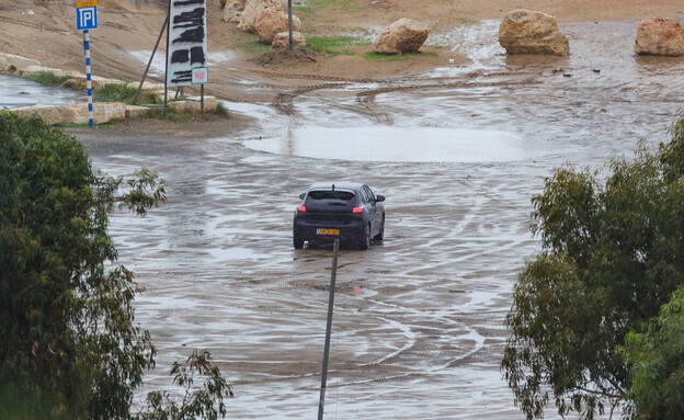 Storm Byron in Israel
