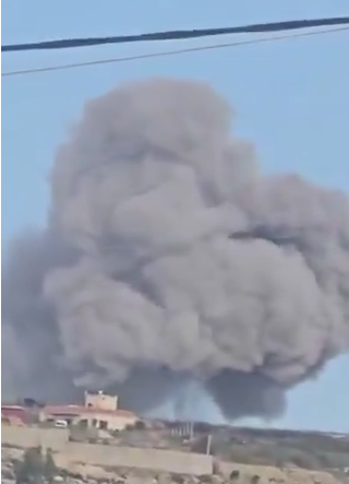 Israeli Airstrikes Target Hezbollah Positions in Southern Lebanon | WATCH