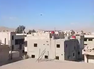 US Jets flying over Syria after ISIS attack, 13 December 2025
