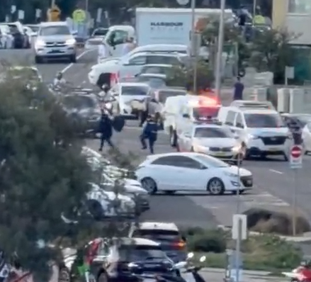 Scene of the Sydney terror attack