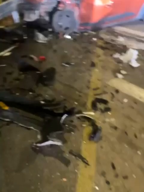 Scene of the crash