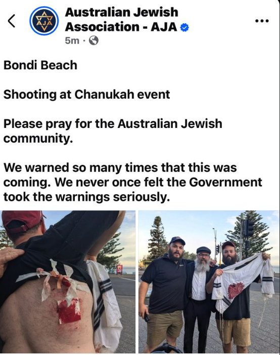 BREAKING: Mass Shooting Reported at Bondi Beach | WATCH [VERY GRAPHIC!]