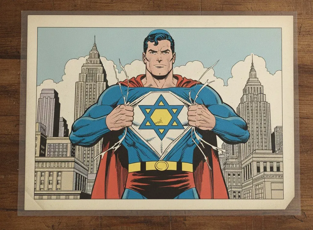 The Jewish Secret Behind Superman That Terrified the Nazis
