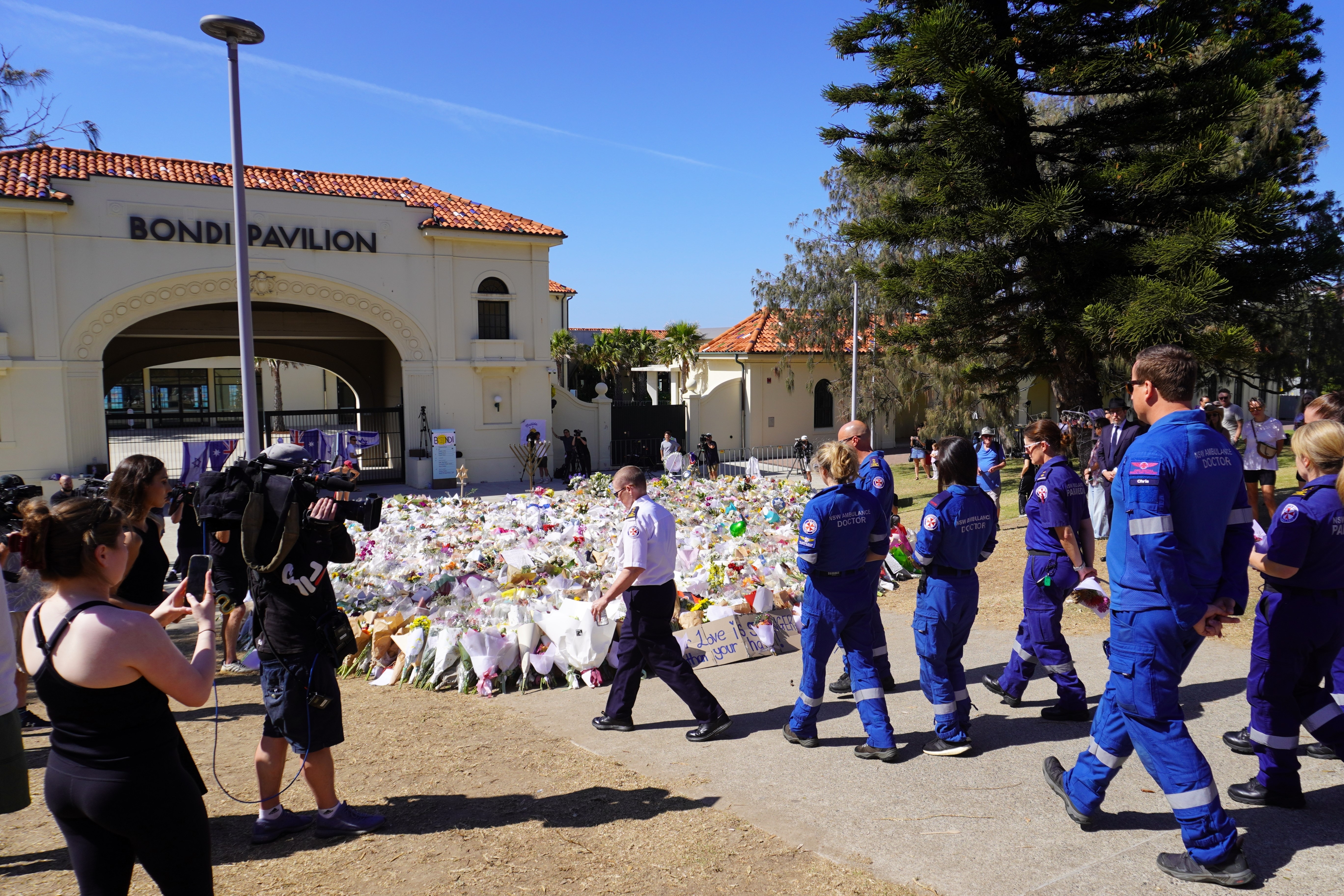 Site of Bondi Beach terror attack