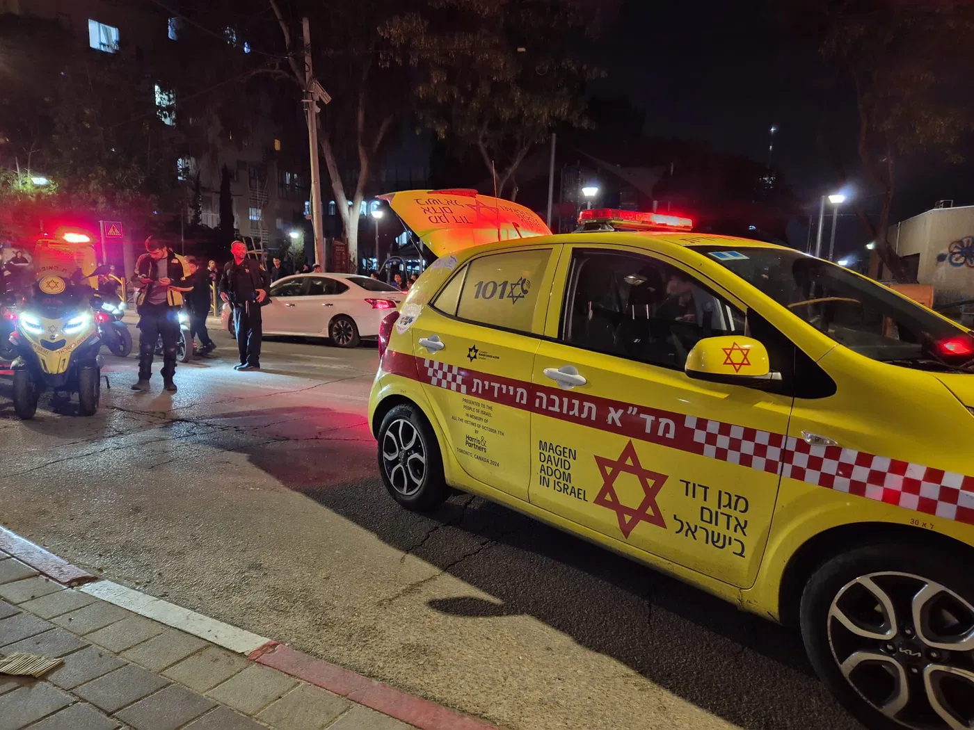 Scene of the accident