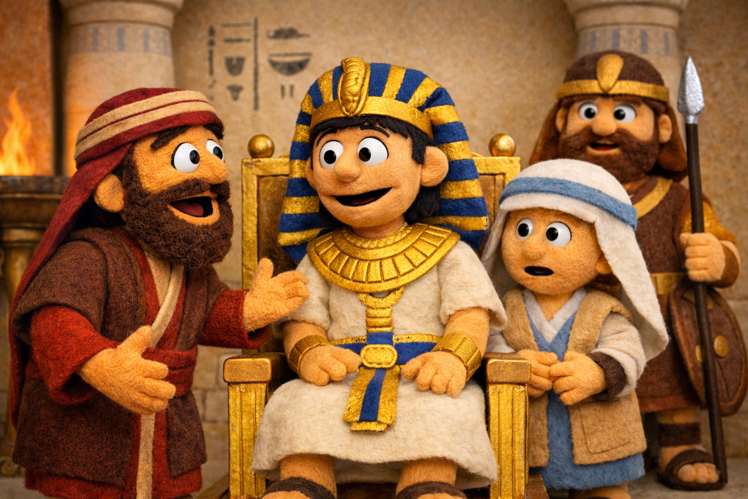 Judah approaches Joseph.