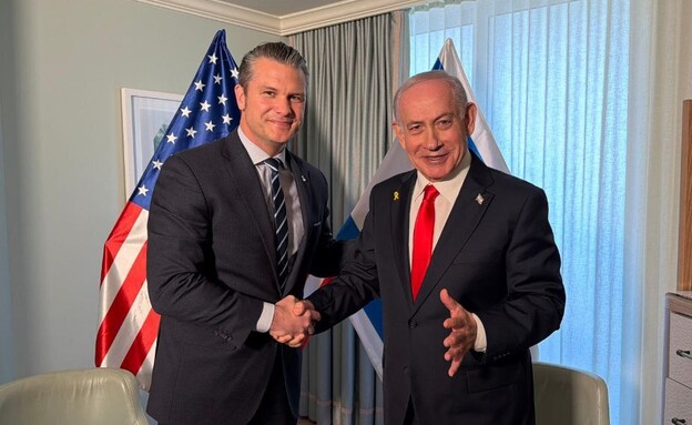 Netanyahu meeting with Pete Hegseth