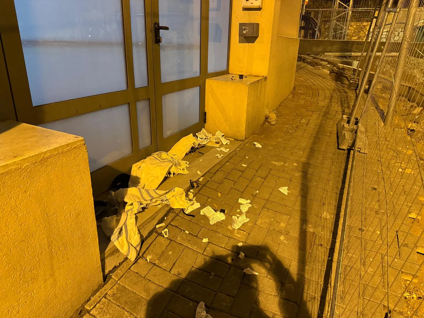 Beit Yosef early this morning.