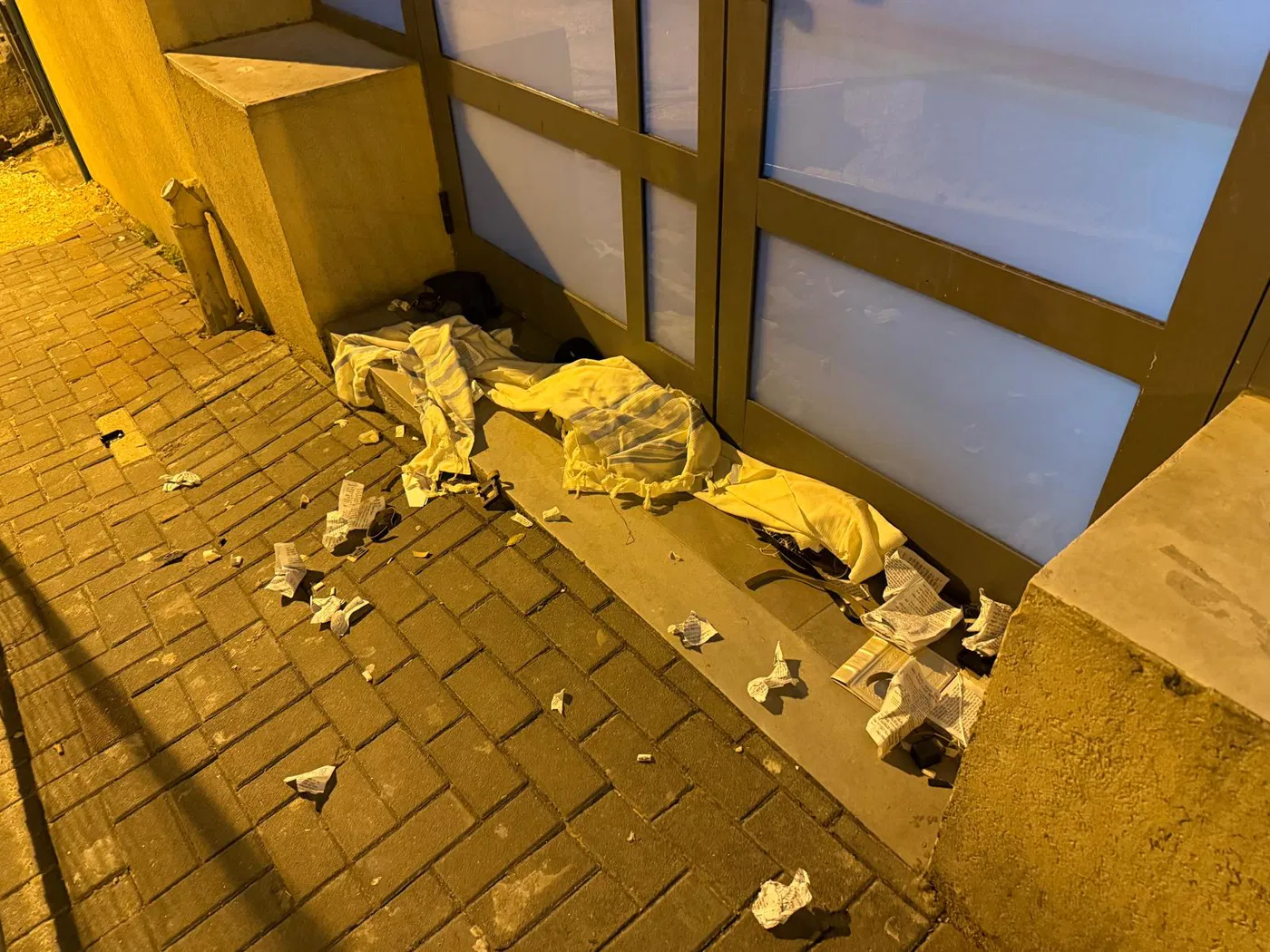 Beit Yosef early this morning.