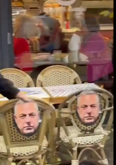 London Cafe Honors Hamas Operative in Provocative Display | WATCH