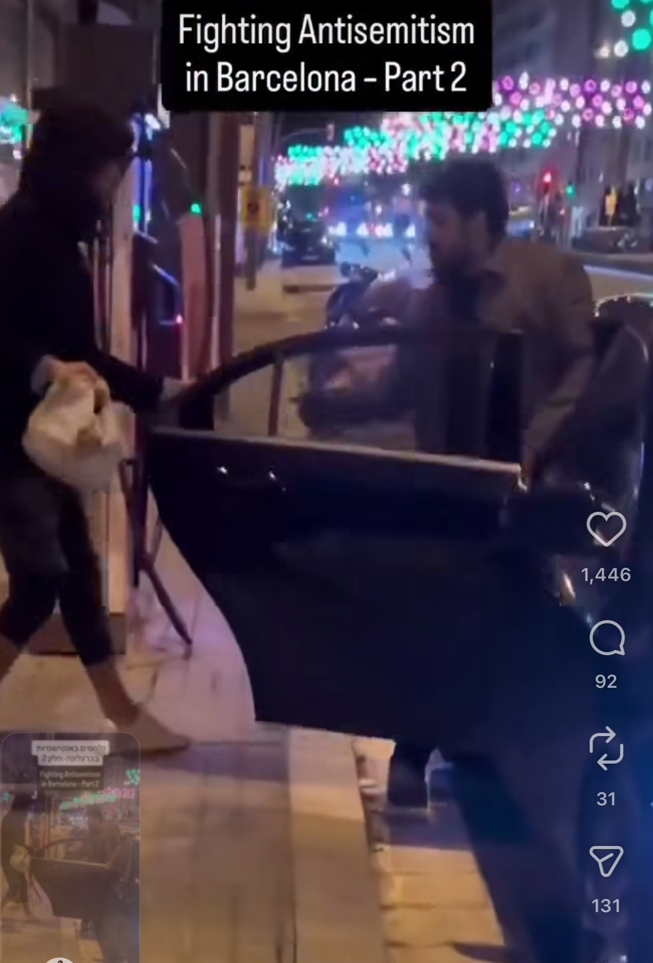 Targeted in Broad Daylight: Israeli Muralist Dudi Shoval Attacked Over Pro-Israel Art | WATCH